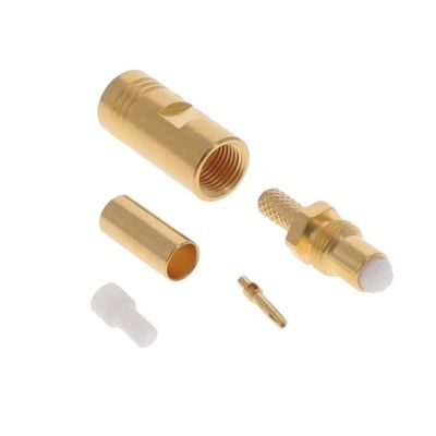 エレクトロニクス R114075000 RF コアックスコネクタ 25.1mm 長さ クリップ終了